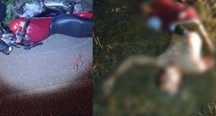 Homem morre após sofrer acidente de moto no Piauí; garrafa de bebida é encontrada próximo ao corpo