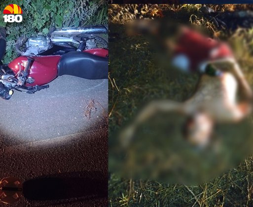 Homem morre após sofrer acidente de moto no Piauí; garrafa de bebida é encontrada próximo ao corpo