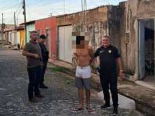 Homem preso (Foto: Divulgação)