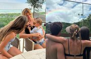 Gisele Bündchen compartilha momentos em família, mas não expõe os rostos dos filhos