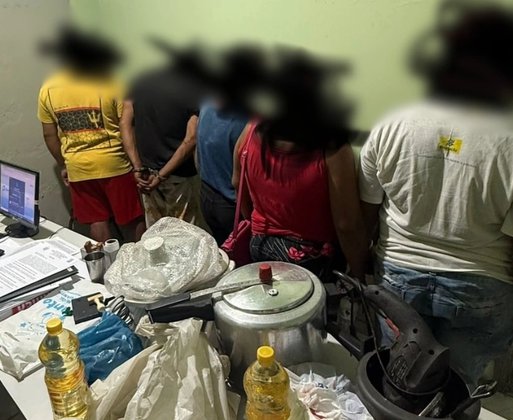 Cinco pessoas são presas após polícia encontrar objetos furtados em Joaquim Pires