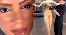 Confeiteiro viraliza ao criar escultura realista em forma de bolo inspirada em Anitta