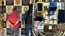 Homem é preso com maquininha de cartão e drogas prontas para venda no Piauí