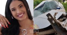 Instrutora de nail design morre após carro bater em árvore na BR-158, em Goiás