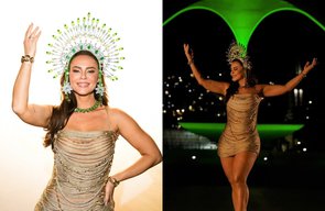 Paolla Oliveira admite nervosismo antes de coroação como rainha da Imperatriz