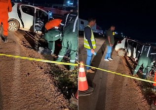 Três pessoas morrem em colisão entre carro e carreta na MT-242
