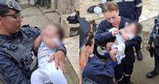 Bebê de 3 meses é resgatado após ser feito refém pelo próprio pai