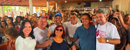 Enzo Samuel e Dr. Francisco participam de entregas de obras e benefícios em Lagoa Alegre