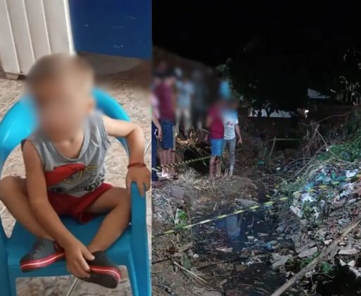 Menino de 2 anos é encontrado morto dentro de esgoto no interior do Piauí