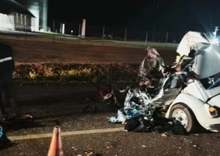 Pais reconhecem carro em acidente na PR-239 e descobrem morte do próprio filho