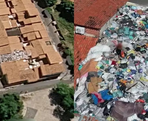 Casa com lixo em teresina