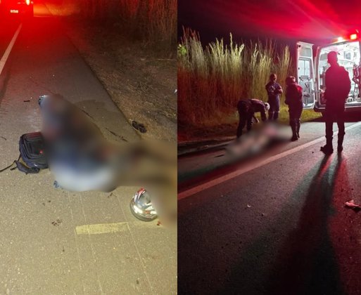 Homem morre ao colidir veículo contra vaca na BR-135, no Sul do Piauí