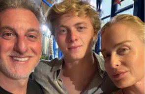 Luciano Huck comemora aprovação do filho, Benício, na faculdade