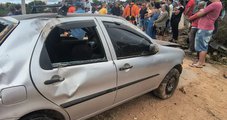 Carro desgovernado atinge e mata três pessoas, incluindo duas crianças, no Norte de MG