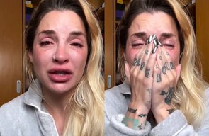 Ex-BBB Clara Aguilar chora ao denunciar ex-marido e o acusa de agressão e ameaças