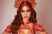 Novo reinado à vista! Anitta surge com camisa da Grande Rio em meio a rumores de ser a nova rainha de bateria