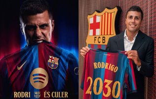 Rodri diz que Barcelona sempre foi a primeira opção