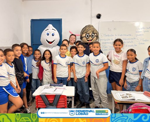 Saúde na Escola leva atendimentos e ações de prevenção aos alunos da Escola Tia Jacinta em Demerval Lobão