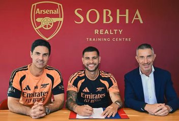 Volante da Seleção deixa Newcastle e assina com Arsenal até 2031
