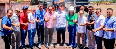 José de Freitas retoma obra da Avenida Gerardo Linhares e inicia asfaltamento da via