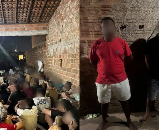 Operação em casa de festas em Teresina termina com prisão de dois foragidos da Justiça